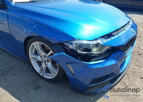 2017 BMW 340I xDrive from USA, damaged, VIN WBA8B7G54HNU37213